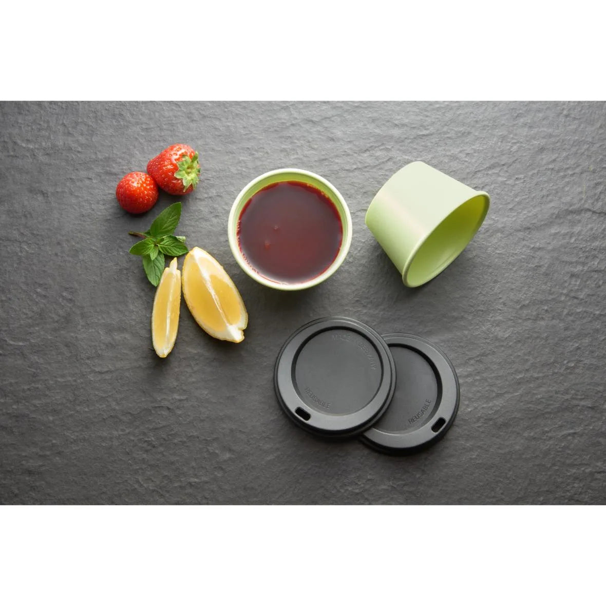 Mehrweg-Kaffeebecher ToGo, PP, 100ml, Ø79x49mm - Better-Pack UG