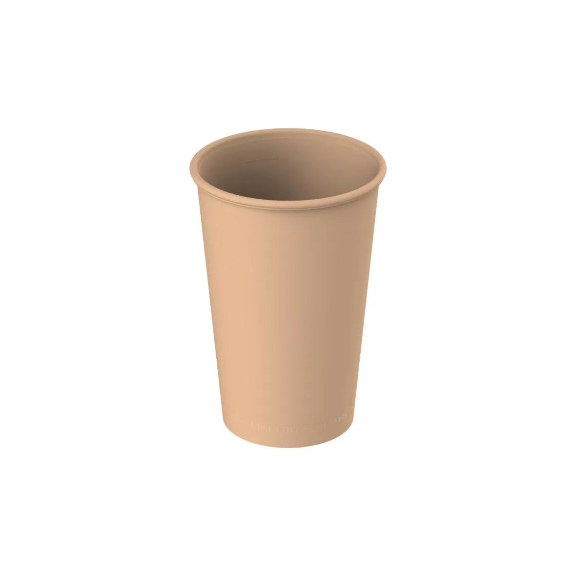 Mehrweg-Becher ToGo, PP, 300ml, Ø79x115mm, braun