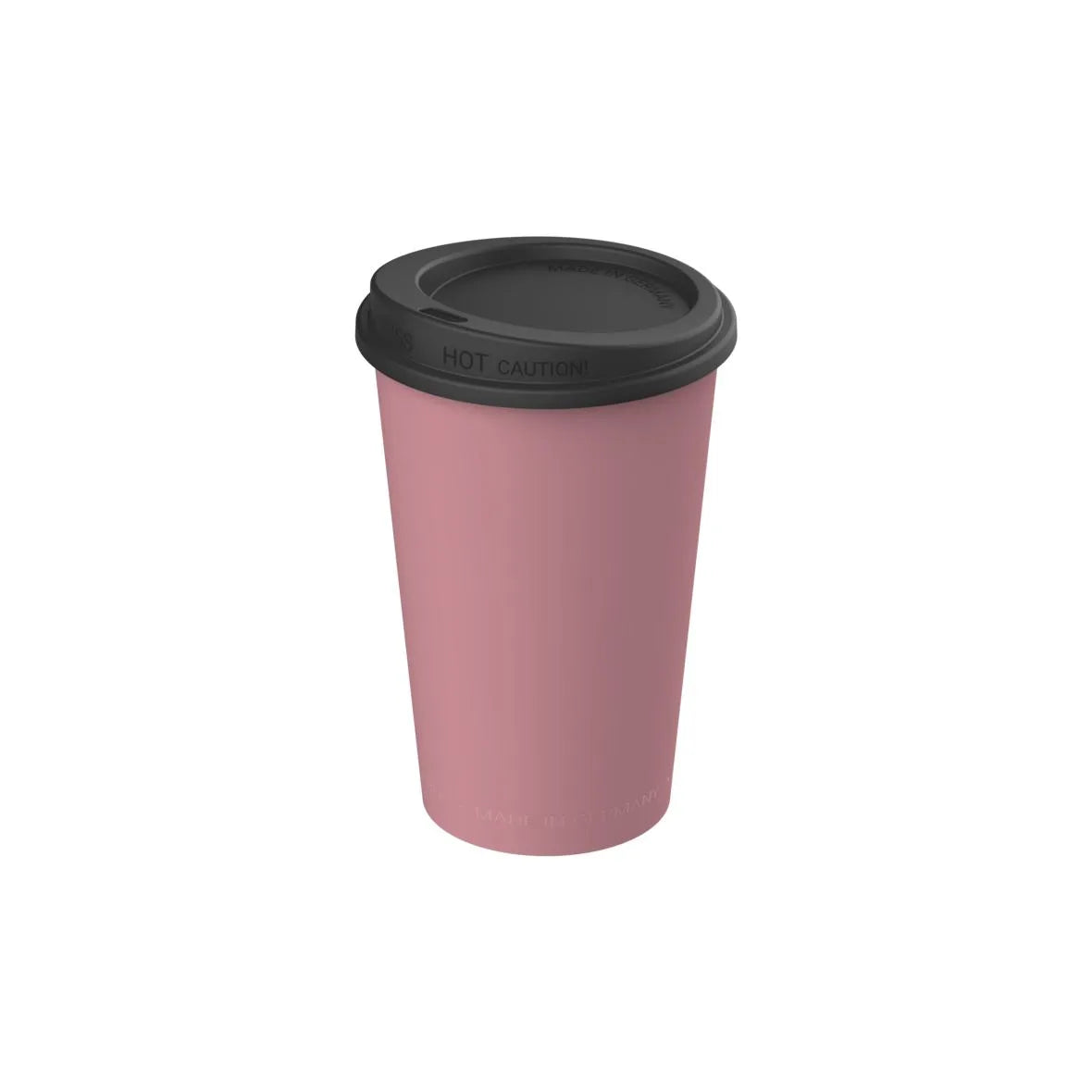 Mehrweg-Kaffeebecher ToGo, PP, 300ml, Ø79x115mm, rot
