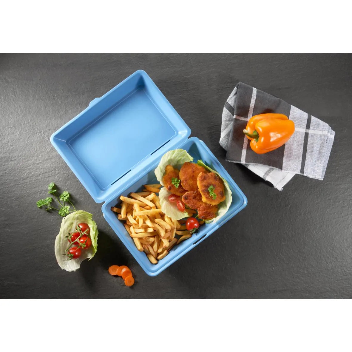 Mehrweg-Menüboxen ToGo, XL, 290x210x84mm, ungeteilt - Better-Pack UG