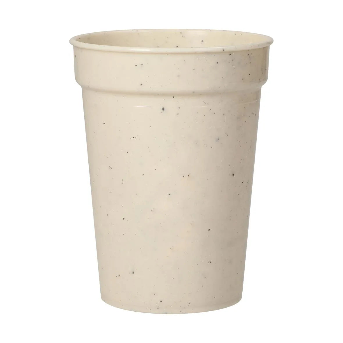 Mehrweg-Trinkbecher "Pfand", ISCC-PP, 300ml, Ø87x114mm, beigebraun - Better-Pack UG