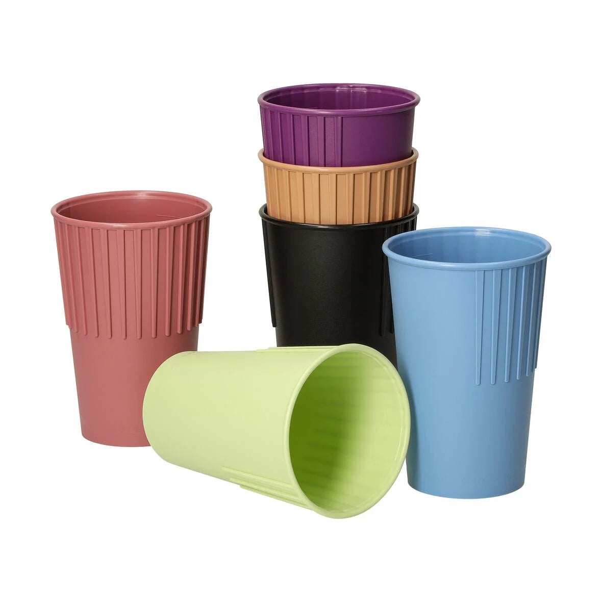 Riffel-Becher To Go, 300ml, bunt