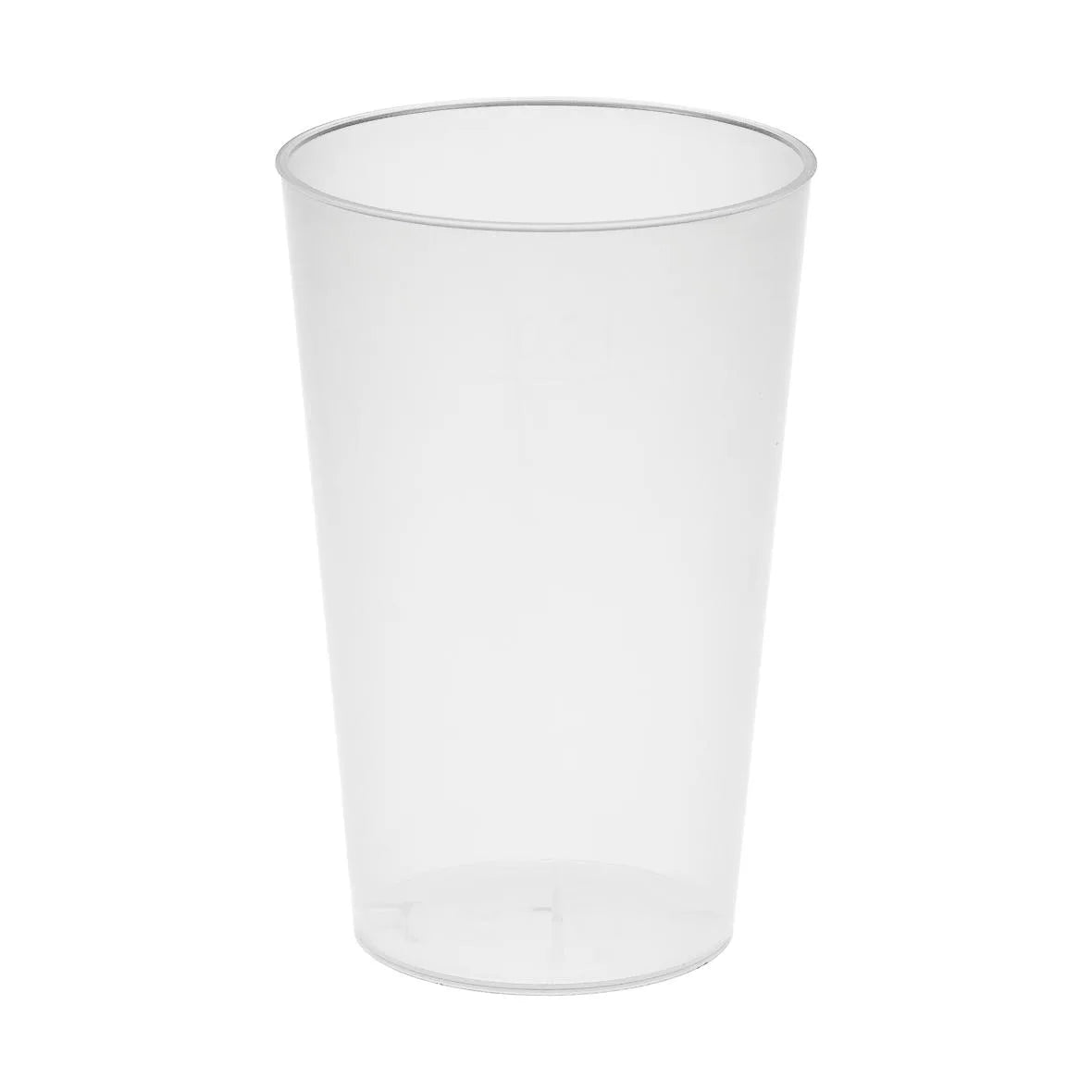 Mehrweg-Trinkbecher "Vital", transparent-milchig - Better-Pack UG