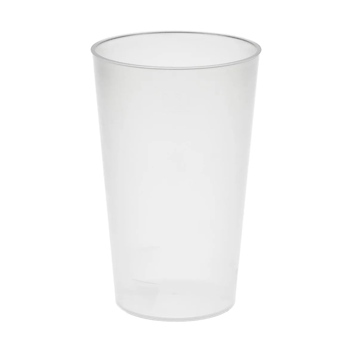 Mehrweg-Trinkbecher "Vital", transparent-milchig - Better-Pack UG