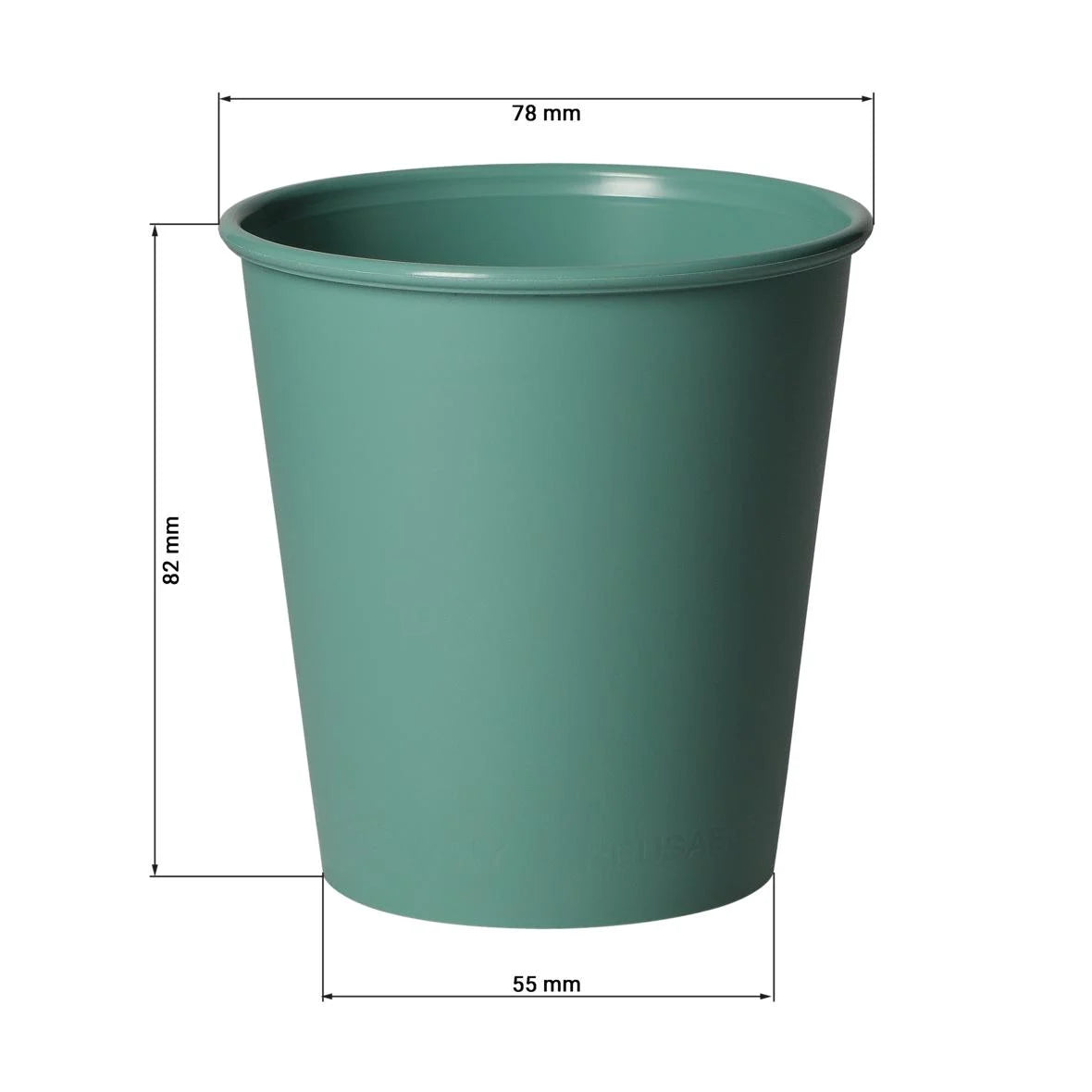 Mehrweg-Becher ToGo "Nature", PP, 200ml, Ø79x82mm - Better-Pack UG