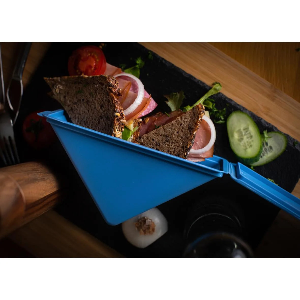 Mehrweg-Sandwichboxen ToGo, PP, 185x90x75mm - Better-Pack UG