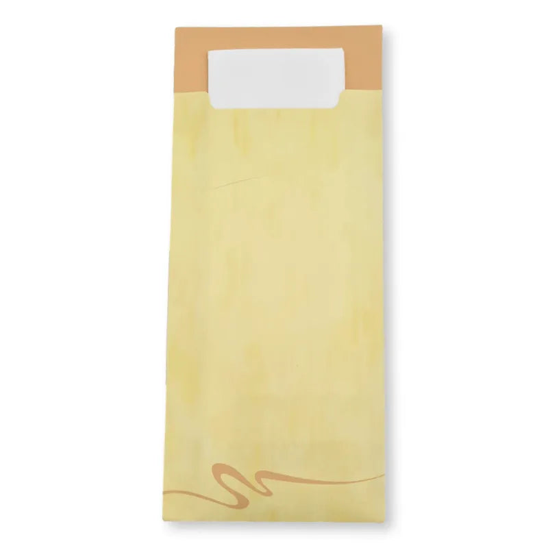 Serviettentaschen "Gourmet Gastro", 85x200mm, mit Tissue-Serviette, 33x33cm, 2-lagig - Better-Pack UG
