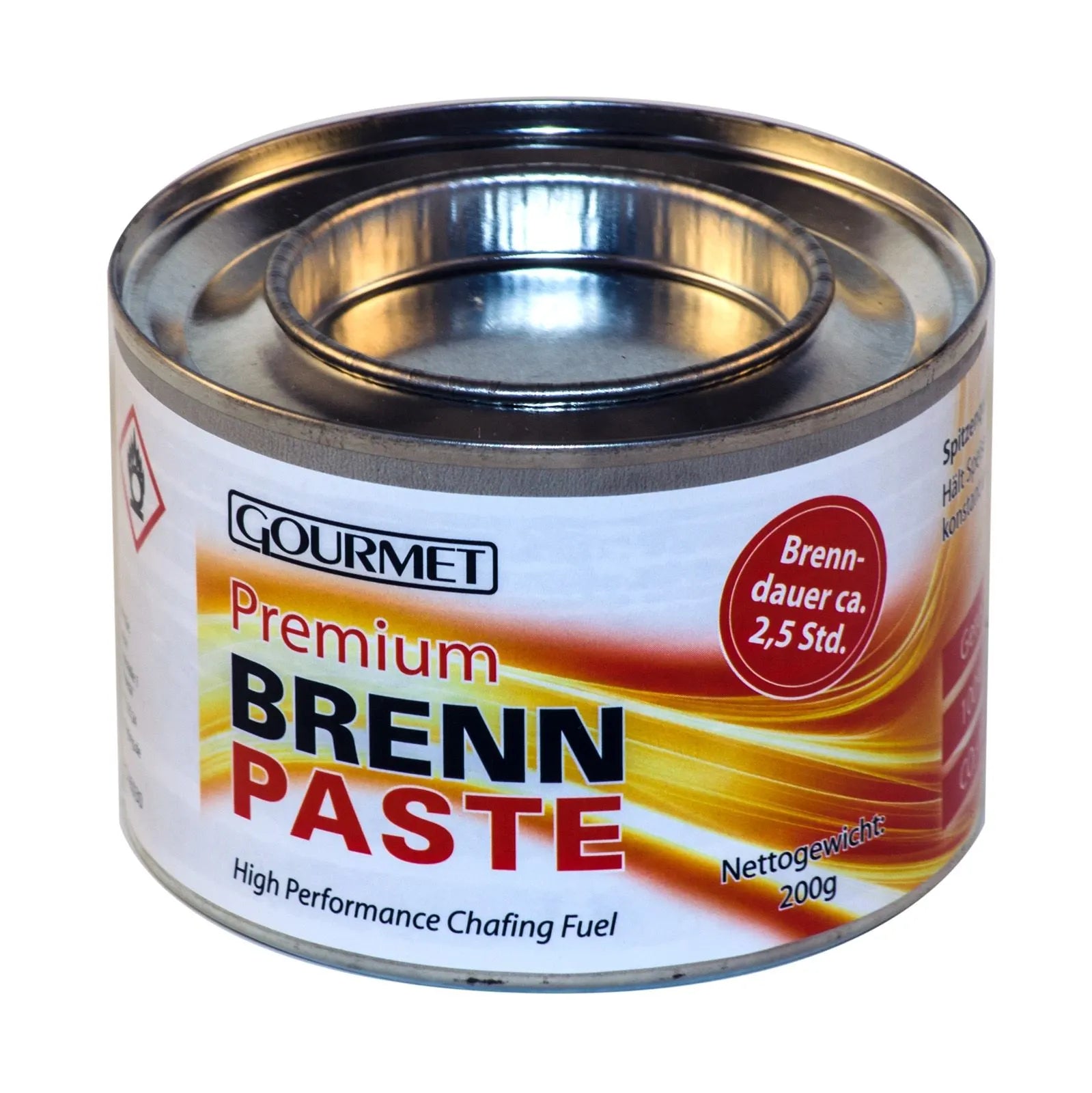 offene brennpaste aufbewahren Brennpaste, 200g-Dose, 2,5h-Brenndauer (72 Dosen)