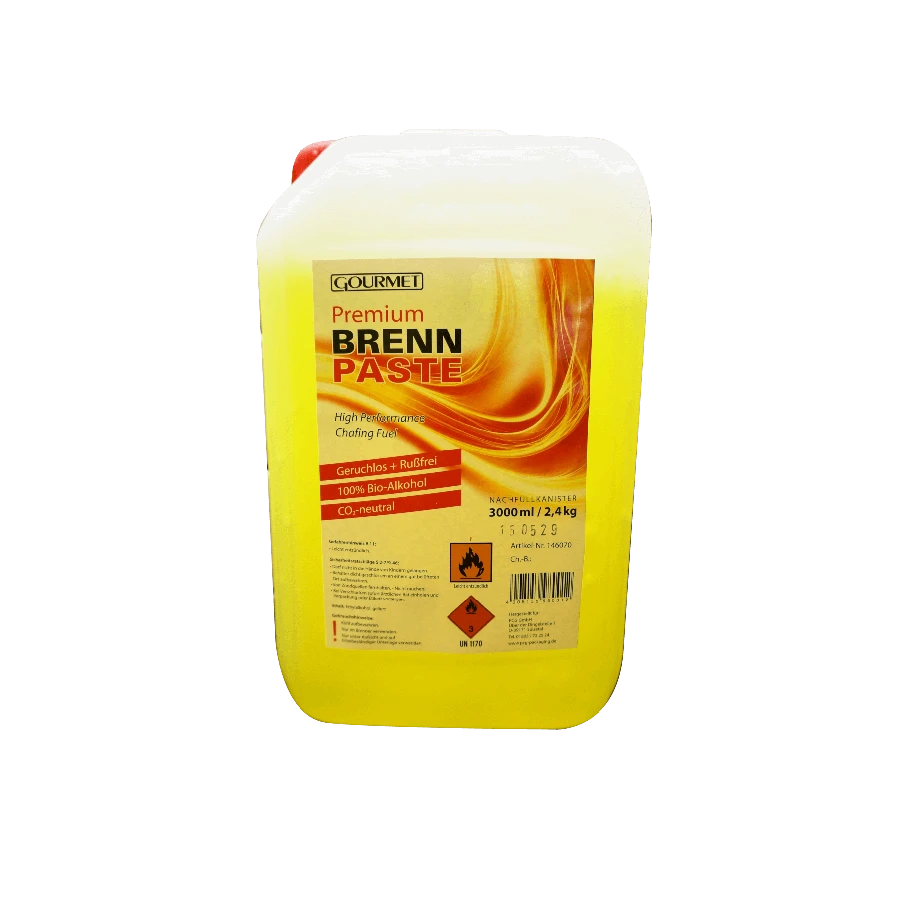 Brennpaste, dickflüssig, 2,4kg Kanister - Better-Pack UG