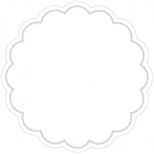 Tassendeckchen, rund, Ø90mm, 8-lagig, weiß - Better-Pack UG