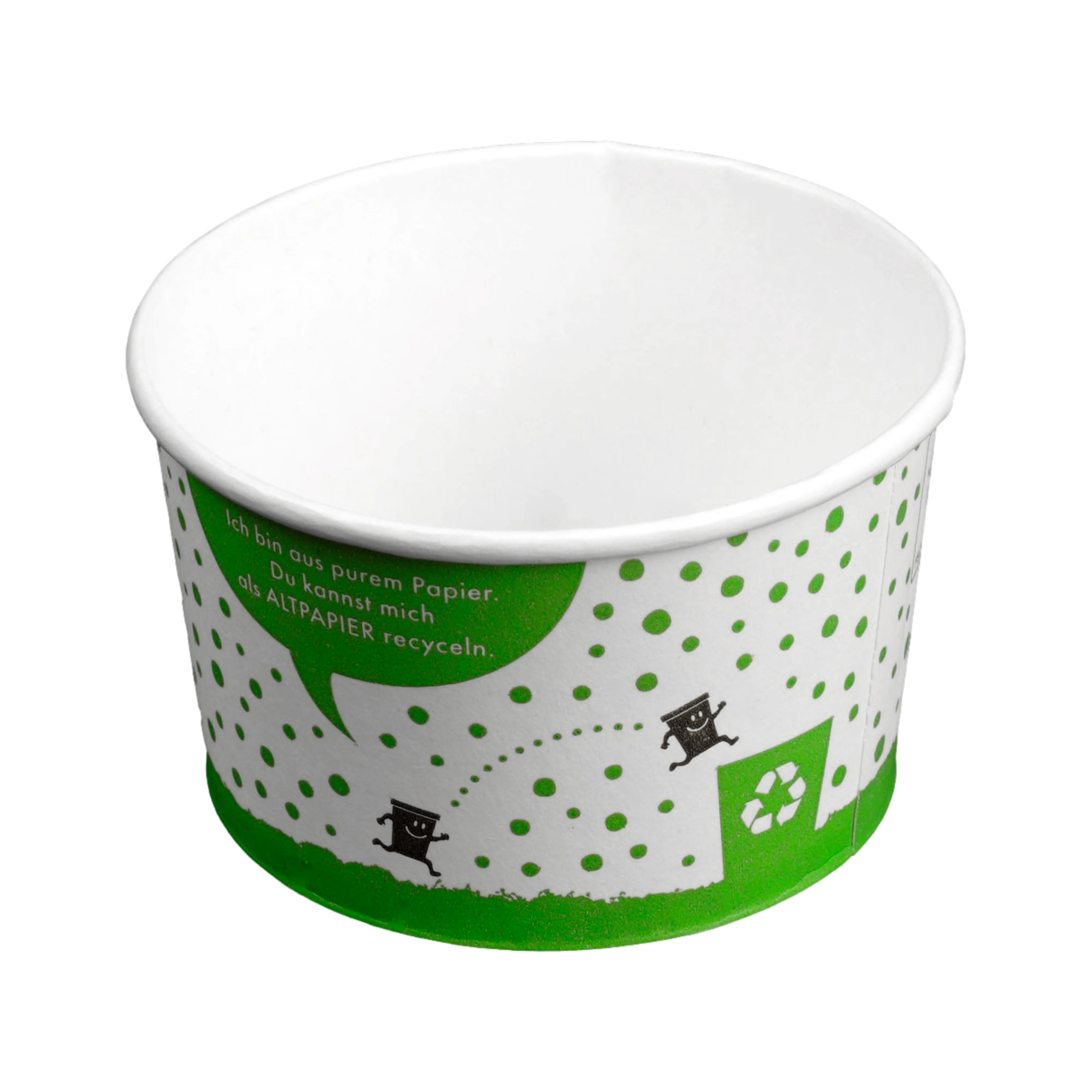 Eisbecher "Papur", Frischfaser, FSC, weiß - Better-Pack UG
