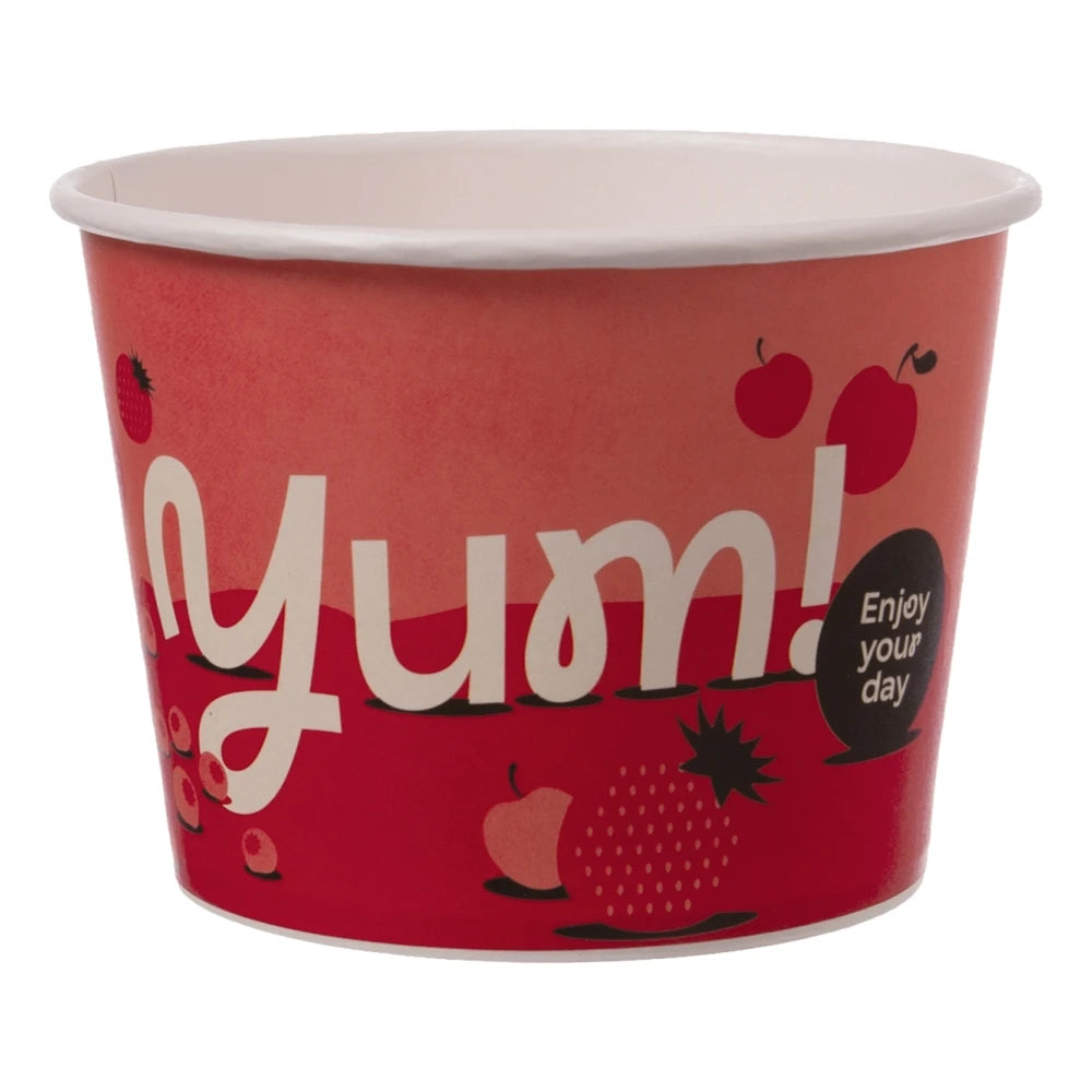 Eisbecher To Go "Früchte Top", Papier, Neutraldruck - 500ml
