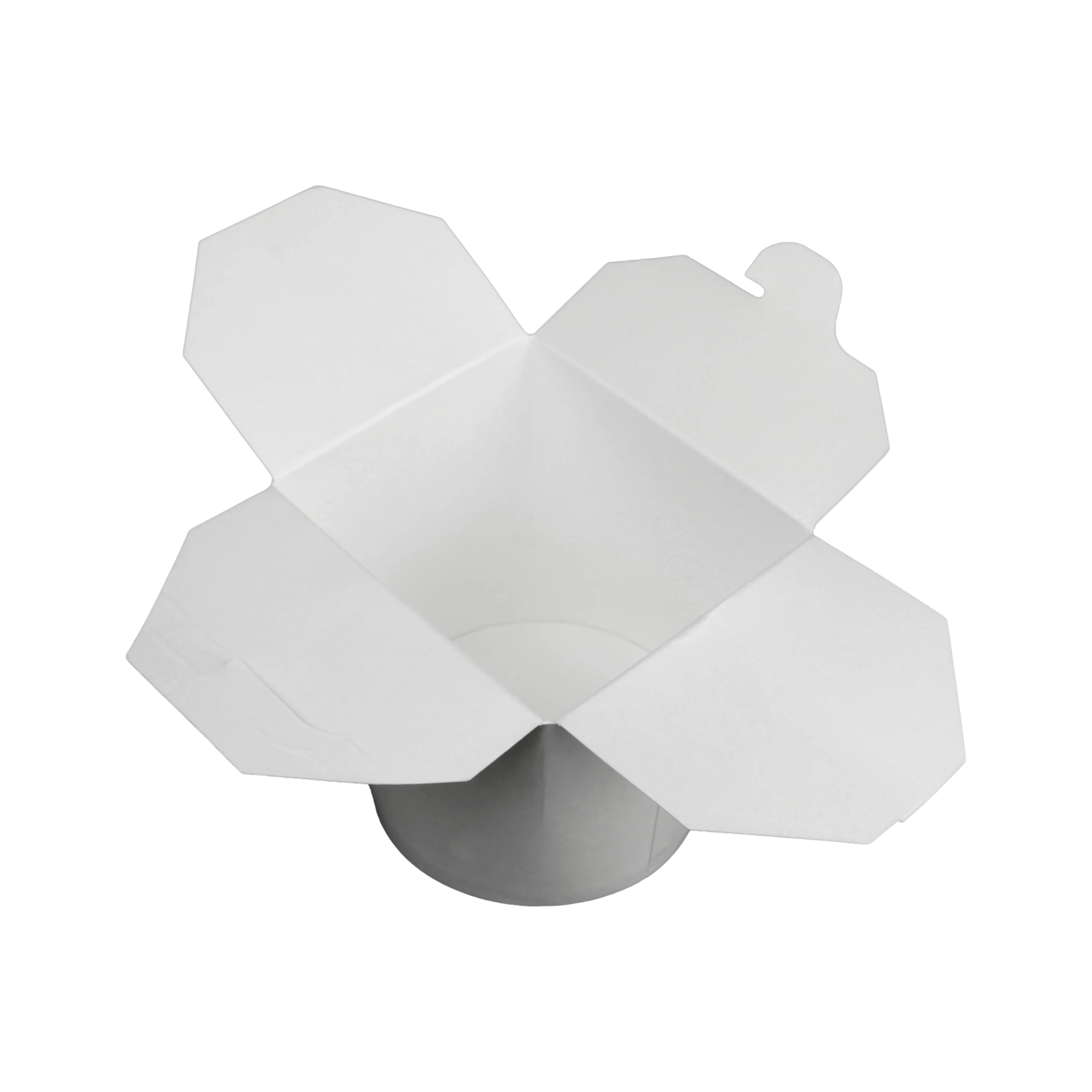 Dönerboxen/Nudelboxen (rund), Papier, weiß - Better-Pack UG