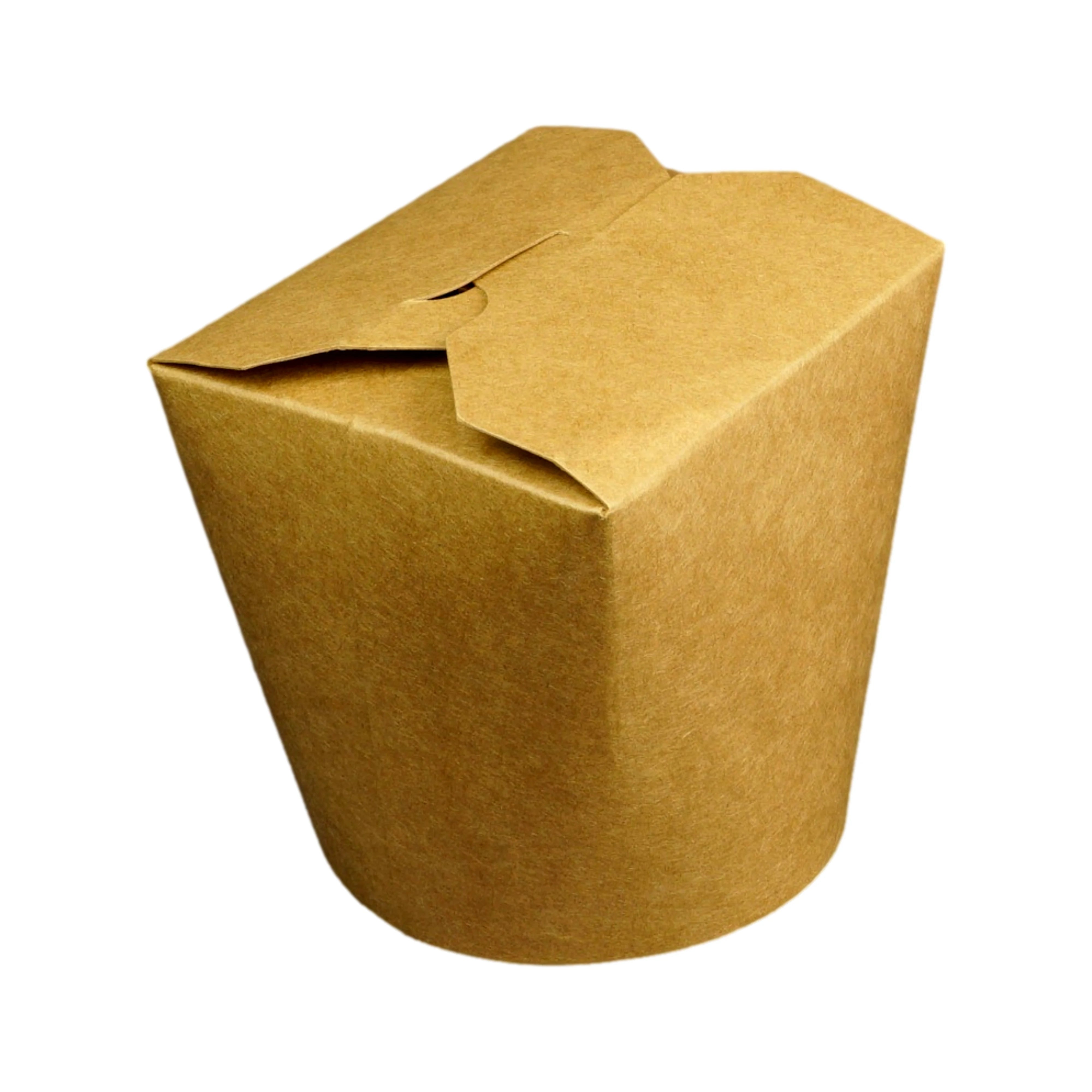 Dönerboxen/Nudelboxen (rund), Papier, braun - Better-Pack UG