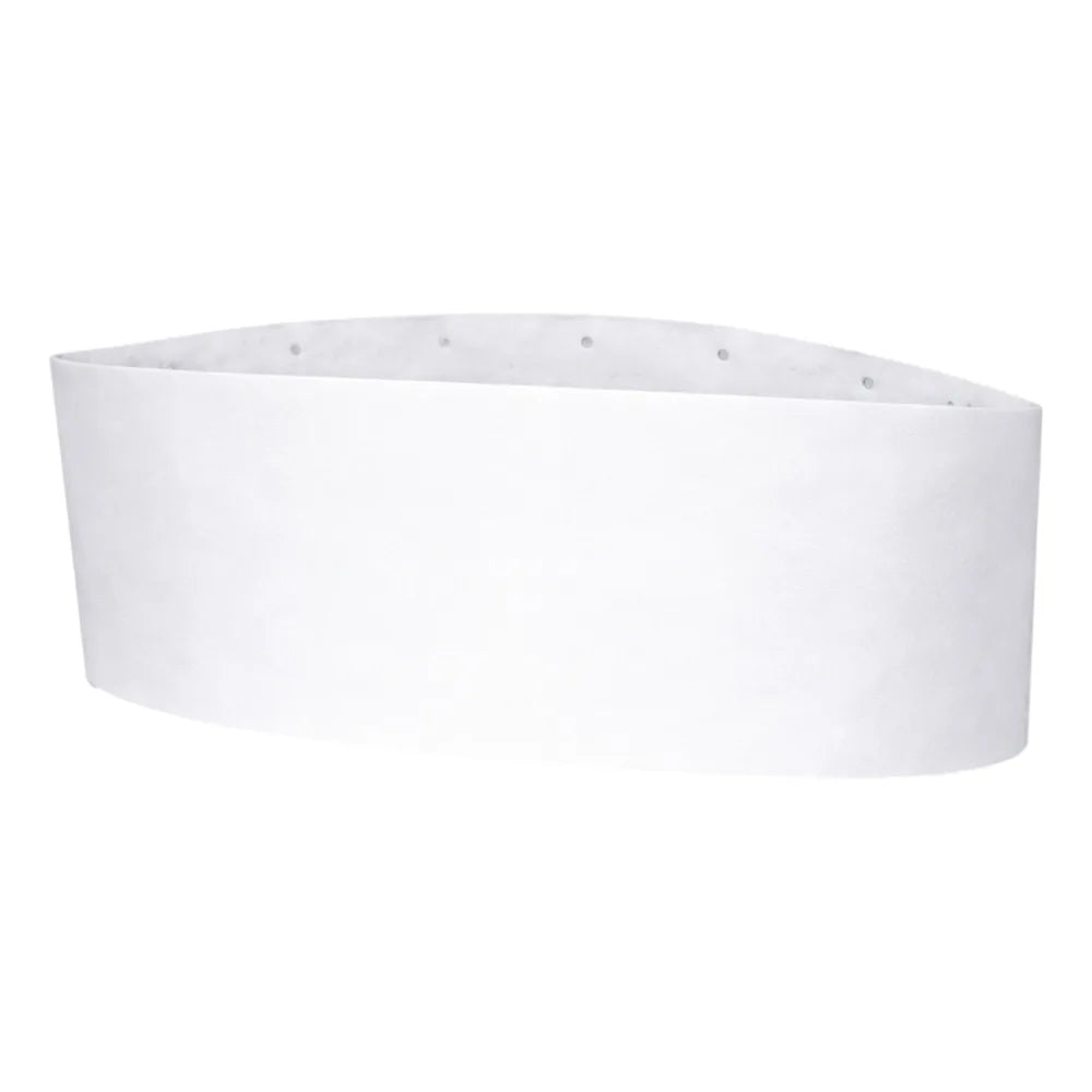 Schiffchen Mütze, Papier, größenverstellbar, weiß