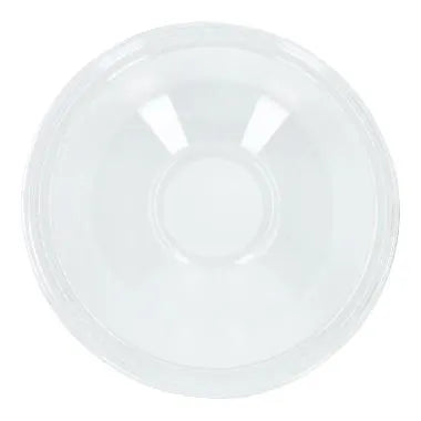 Dom-Deckel mit Loch, rPET, Ø 95mm, transparent - Better-Pack UG