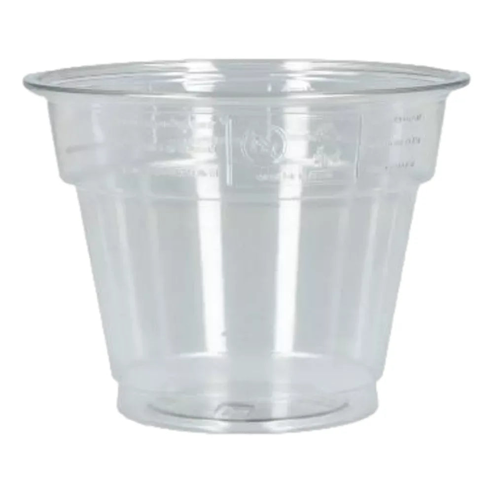 Trinkbecher ToGo, rPET, Ø78mm, transparent - Better-Pack UG