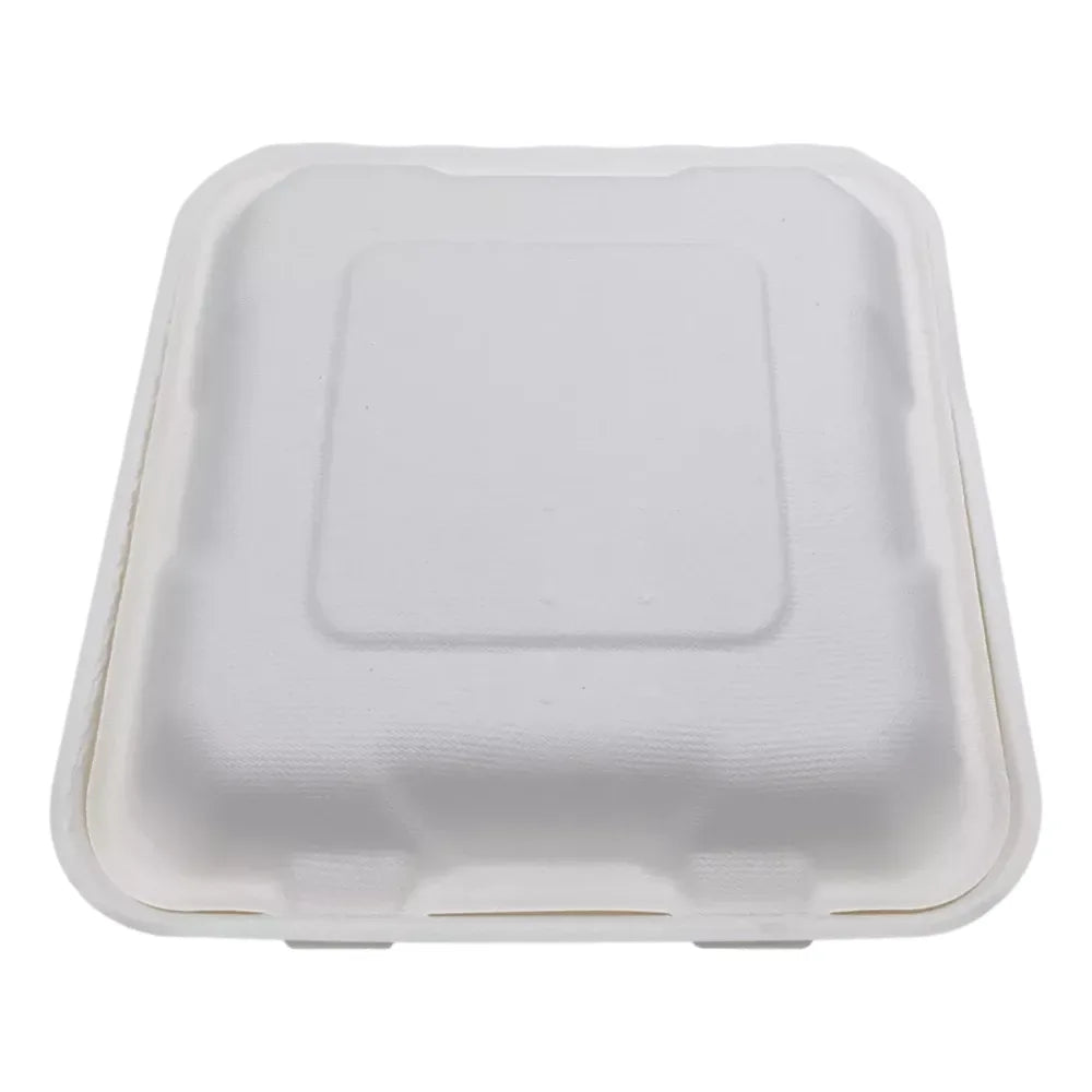 Menüboxen (groß), Fiber, 245x245x75mm, natur - Better-Pack UG