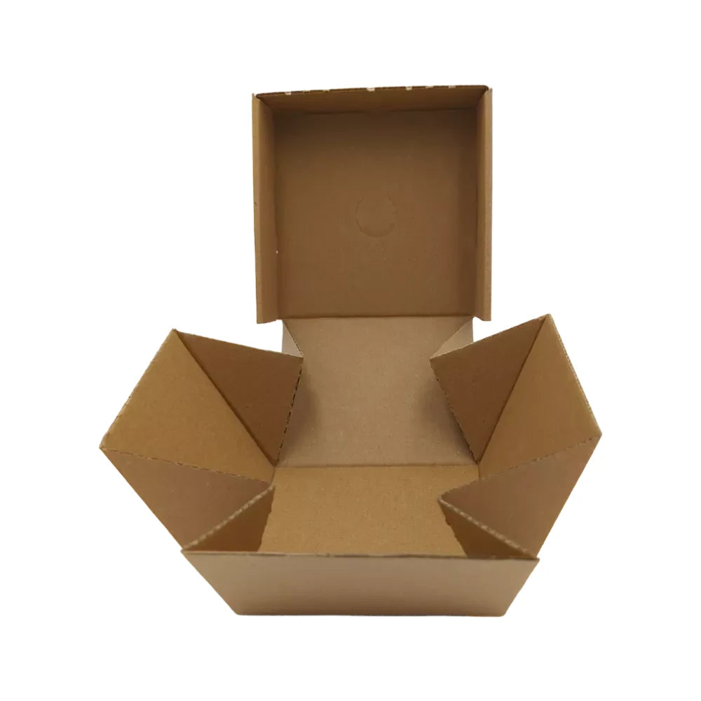 Hamburger-Faltboxen, Kraftpapier, braun - Better-Pack UG
