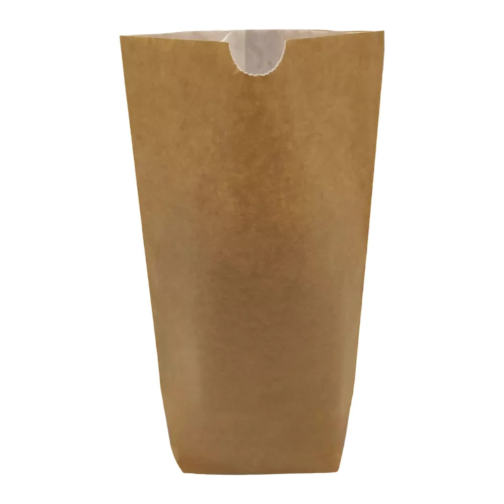 Warmhaltebeutel, Papier, für 1kg, 16x26cm, 2-fach, braun - Better-Pack UG