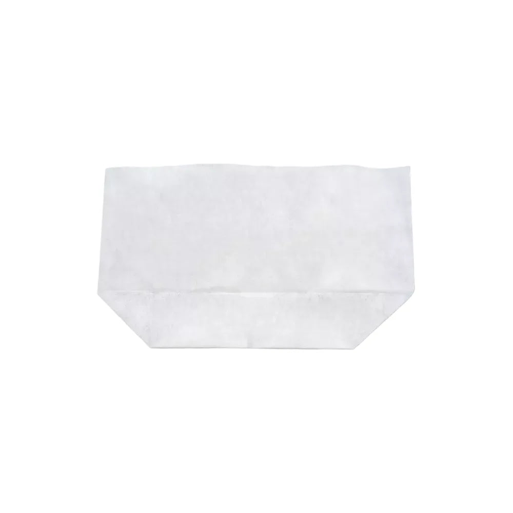 Wrap-Bodenbeutel, Papier, 10x6x4cm, weiß - Better-Pack UG