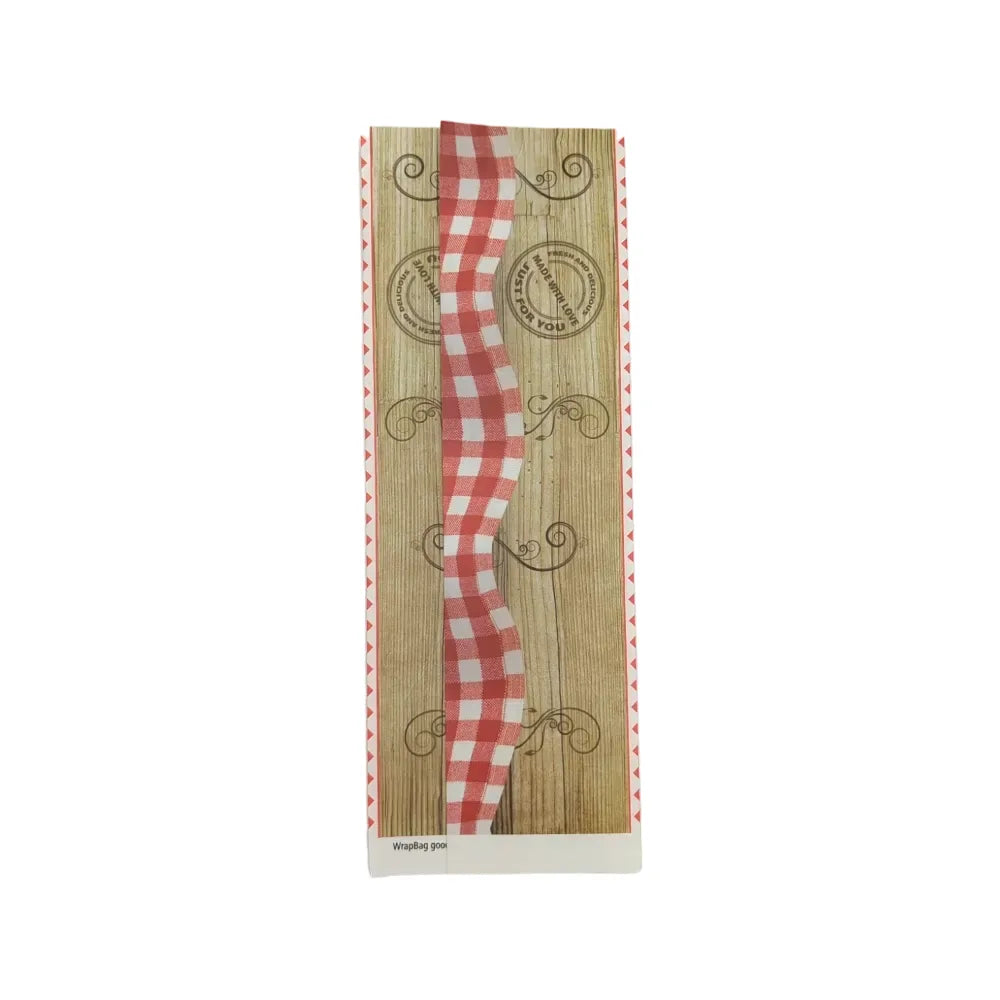 Wrap-Bag "Good Day", Papier, 110x302mm, braun - Better-Pack UG