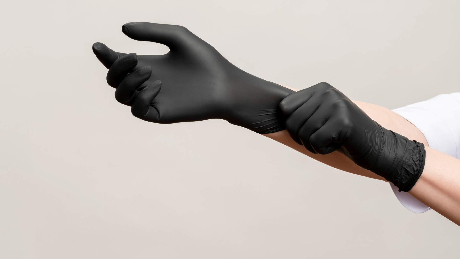 Nitril Handschuhe schwarz