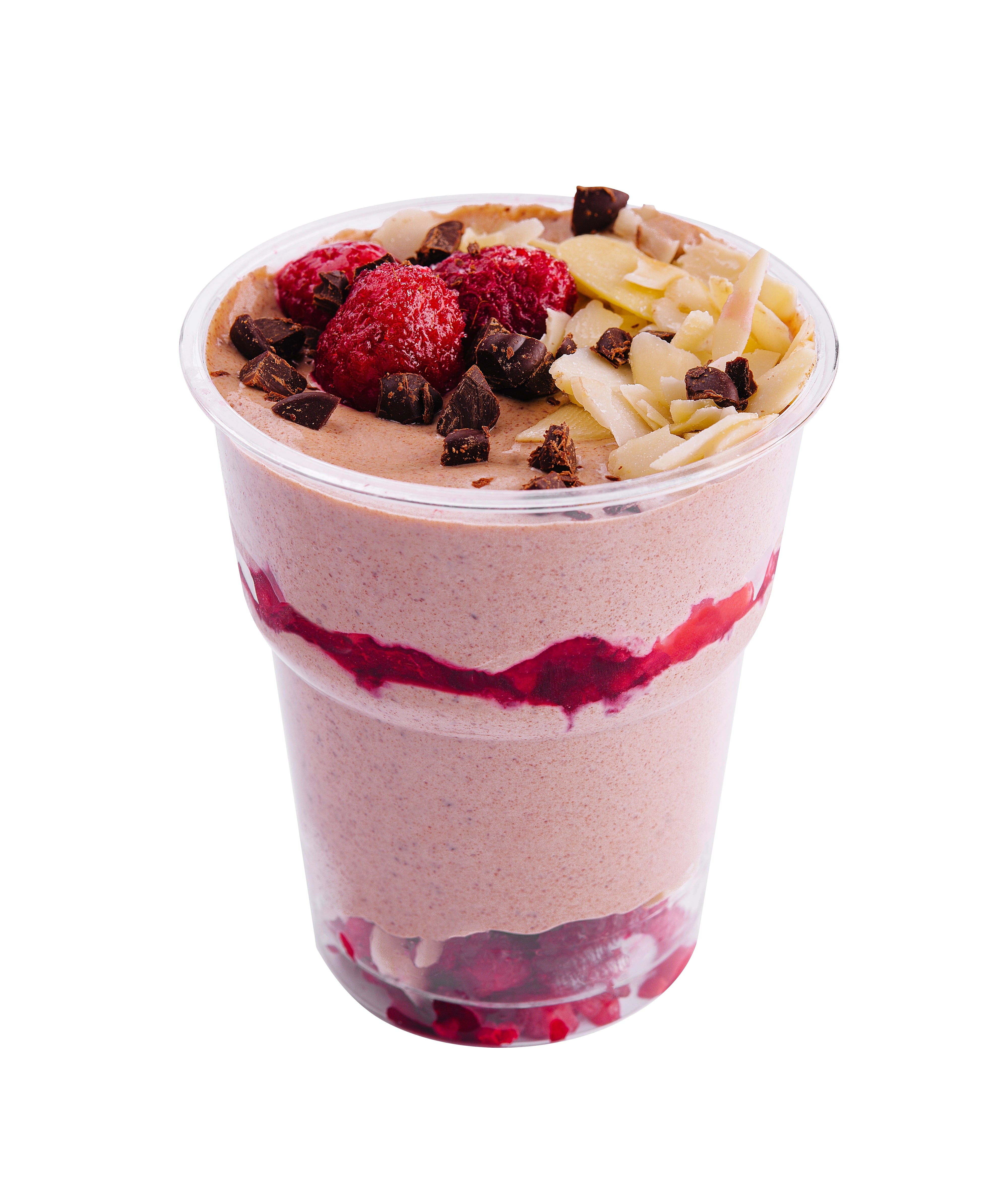 Joghurt in einem Dessertbecher.