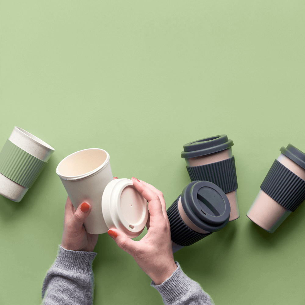 nachhaltige Mehrweg Kaffeebecher To Go