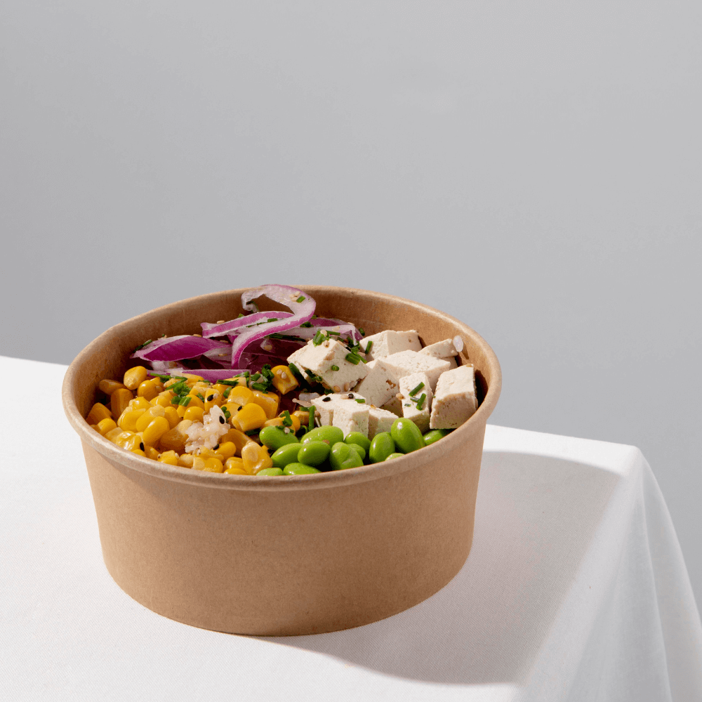 umweltfreundlichen Salatschalen to go