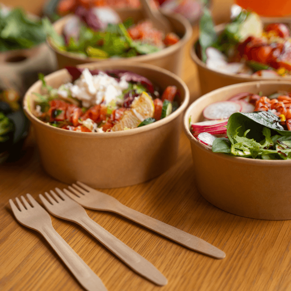 Salatschalen Einweg