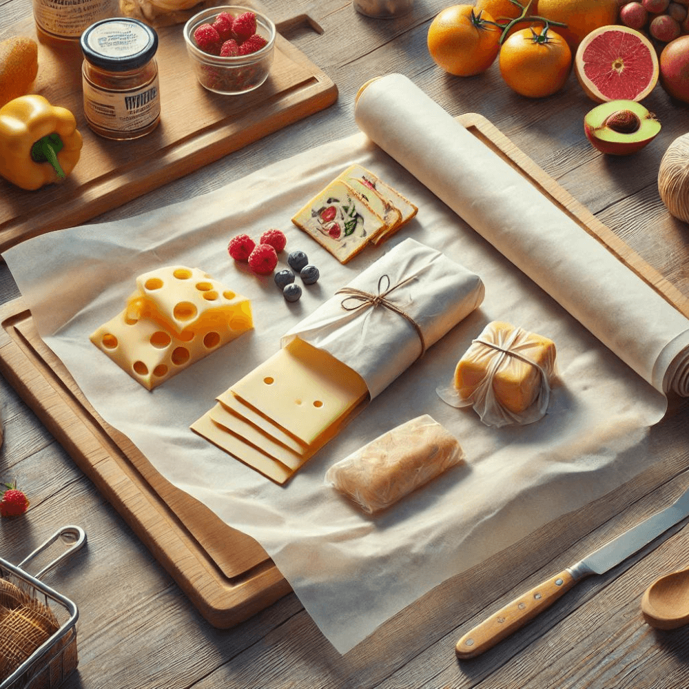 Wachspapier für Käse