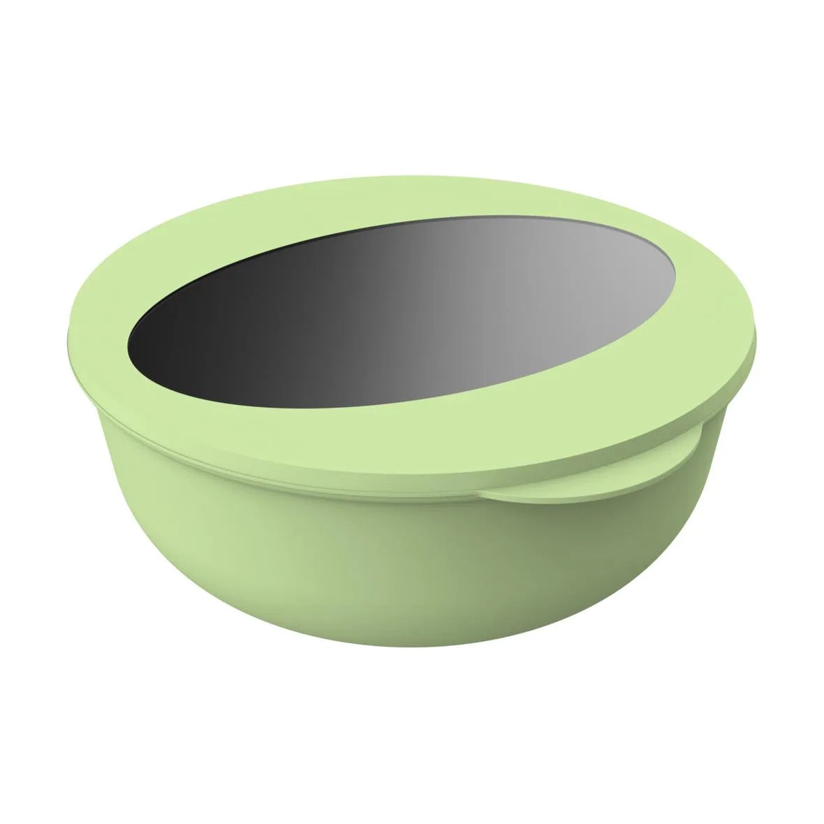 Mehrweg-Food-Bowl ToGo inkl. Deckel, Deluxe, 2200ml, Ø228x92mm