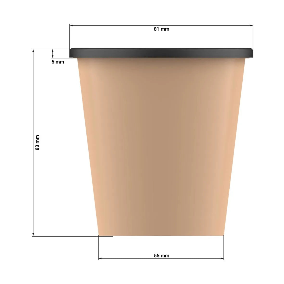 Mehrweg-Dipbecher ToGoPlus, PP, 200ml