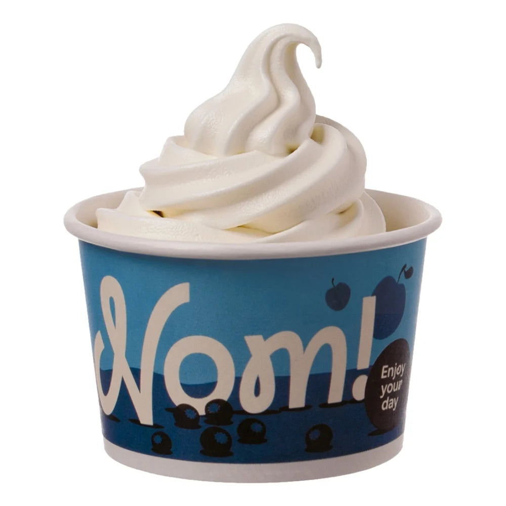 Eisbecher To Go "Früchte Top", Papier, Neutraldruck - 100ml