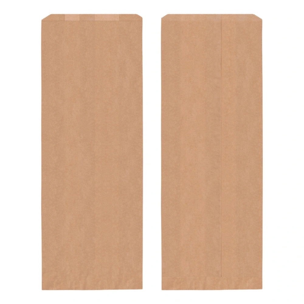 Bäckerfaltenbeutel, unbedruckt, braun