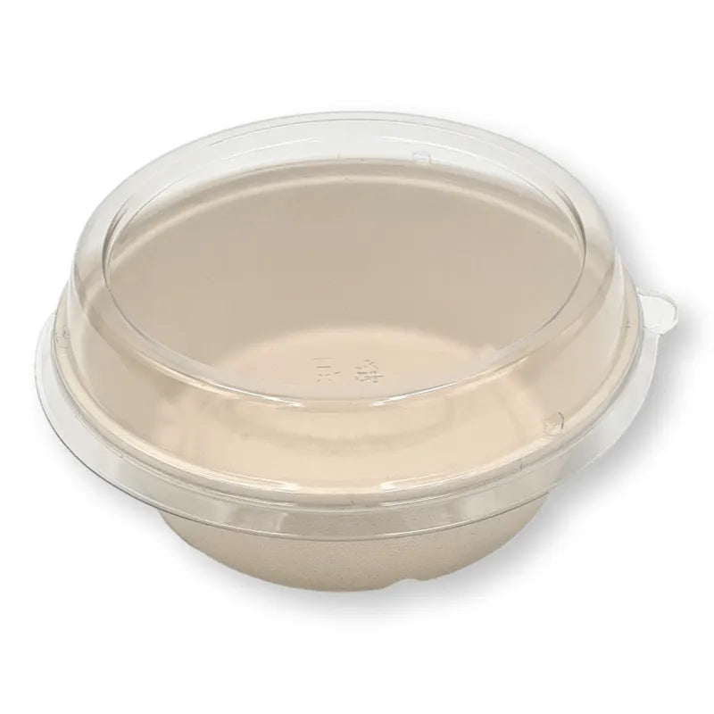 Deckel für Bagasse-Schalen, 900+1200ml, rPET, Ø194mm