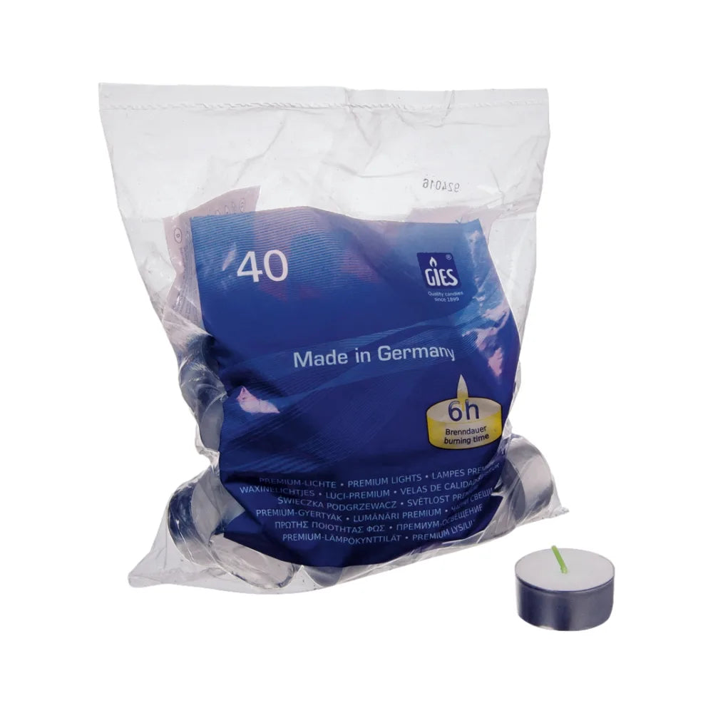 Teelichter, Gastro GIES, Ø38mm, weiß