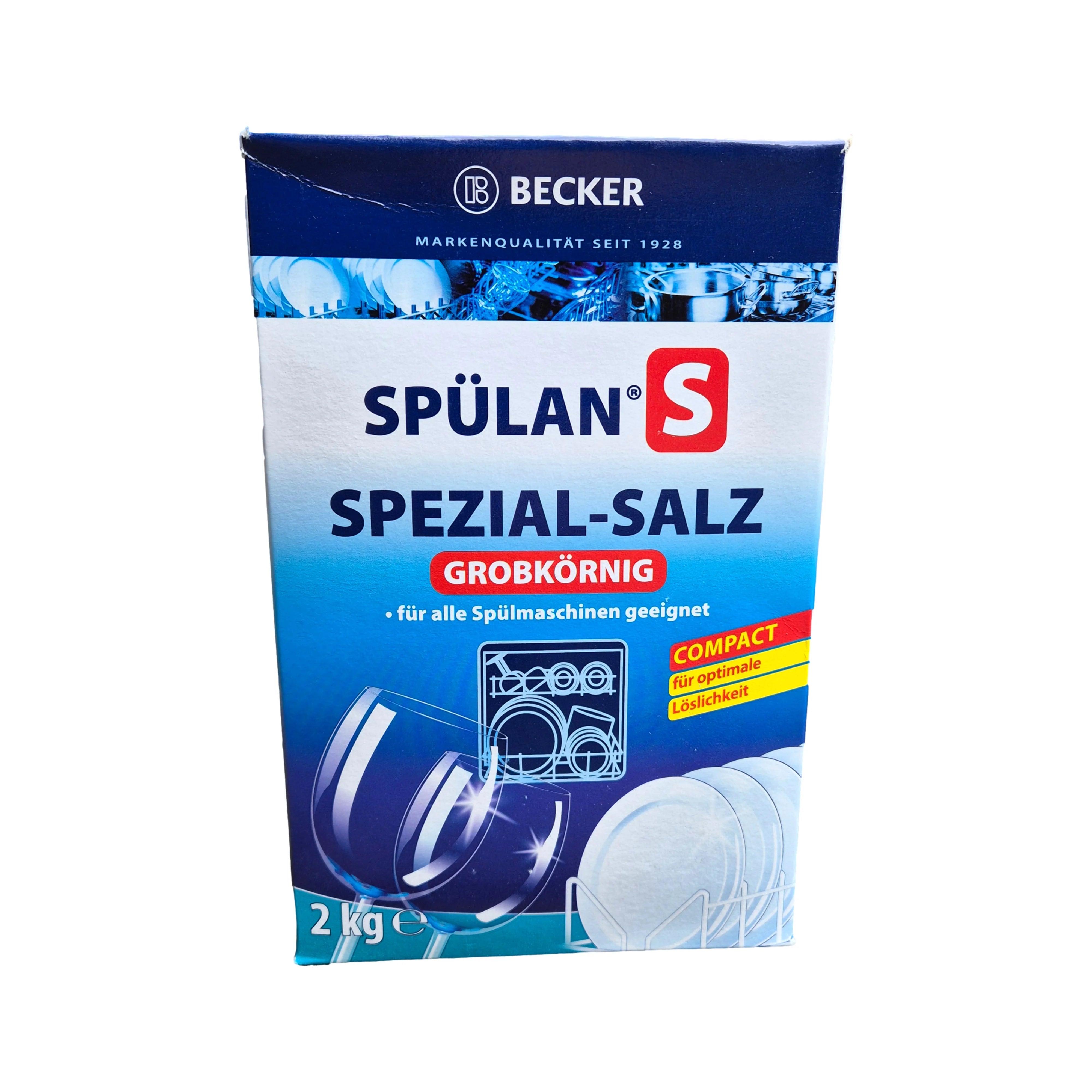 Regeneriersalz "Spülan", grobkörnig, für Geschirrspülmaschinen, 6x2kg