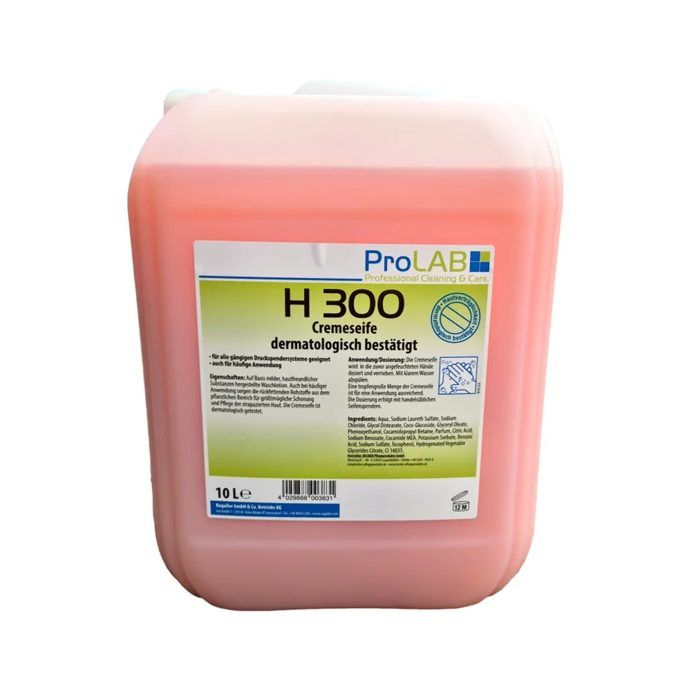 Cremeseife H-300, rose, 10 Liter Kanister