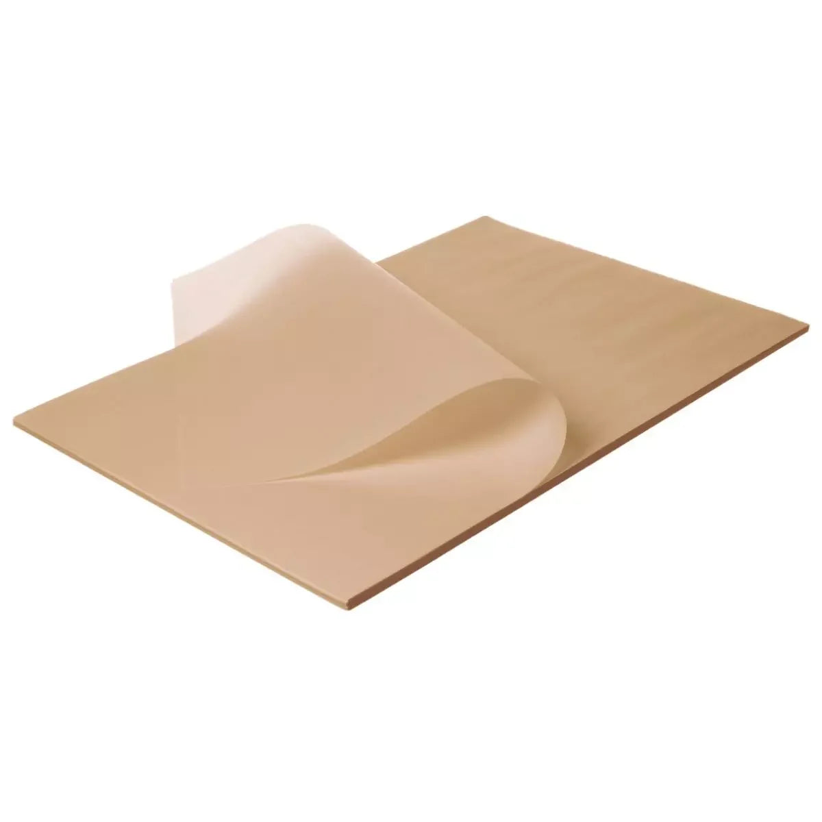 Backtrennpapier, beidseitig silikonisiert, 41g/m², braun