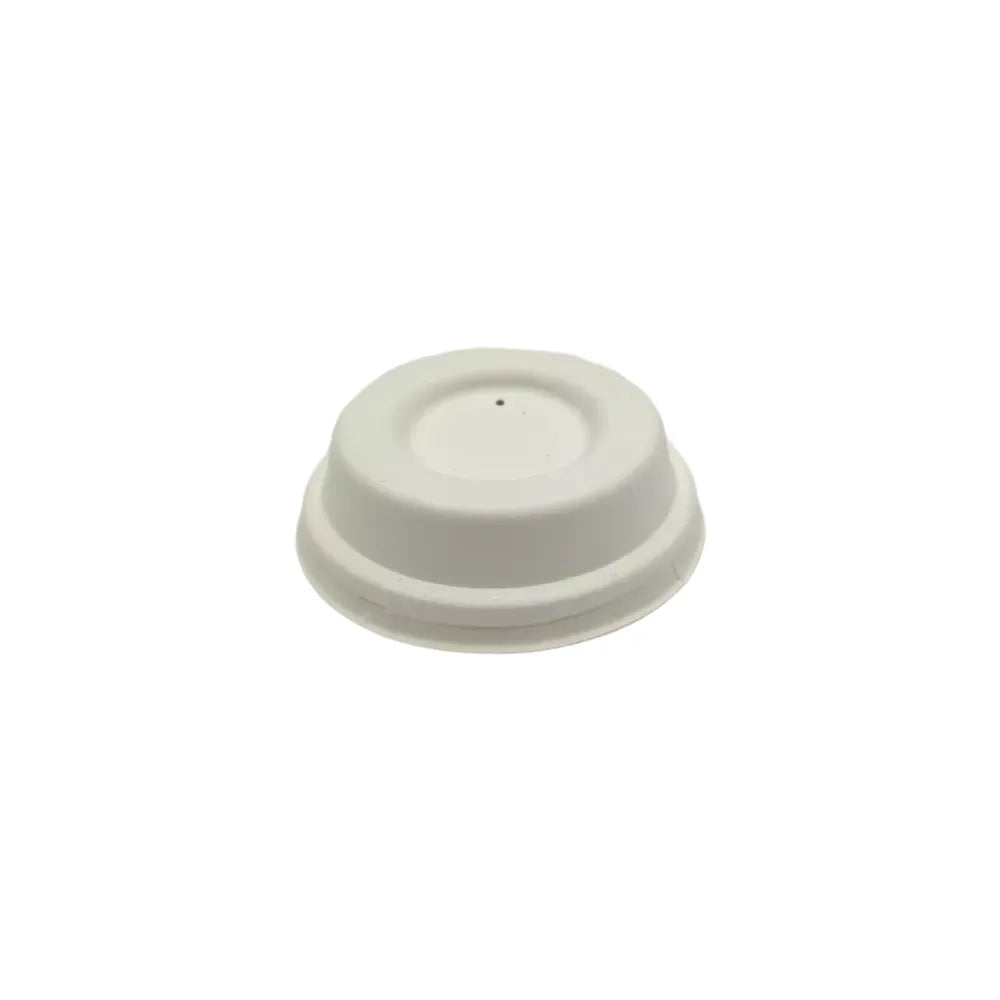 Deckel für Verpackungsbecher (30, 45ml, rund), Bagasse, Ø62mm, natur