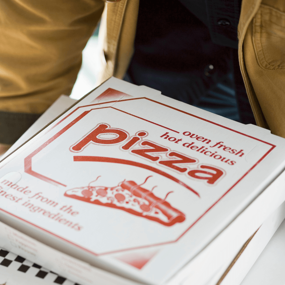 Pizzakarton bedrucken - Mit Deinem individuellen Logo